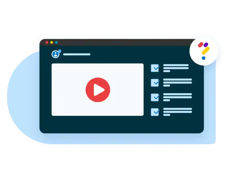 Workforce skills assessment video interface