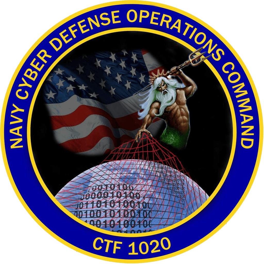 Navy Cyber Defense Logo