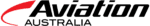 Aviation Australia logo with a red swoosh above the word Aviation in bold black text and AUSTRALIA in smaller gray text below.